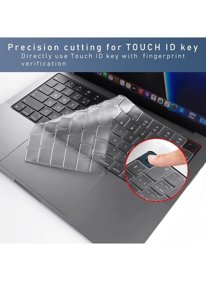 3 in 1 Frosted Hard Case Compatible with MacBook Air 15 inch 2026 A3448 M5 Chip/2025 A3241 M4 Chip/2023 A2941 M2 Chip/ 2024 A3114 M3 Chip with Liquid Retina Display Touch ID, Plastic Hard Shell& Keyboard Cover & Screen Protector - Image 4